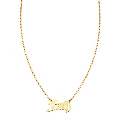 Personalised Name Necklace Cube 2