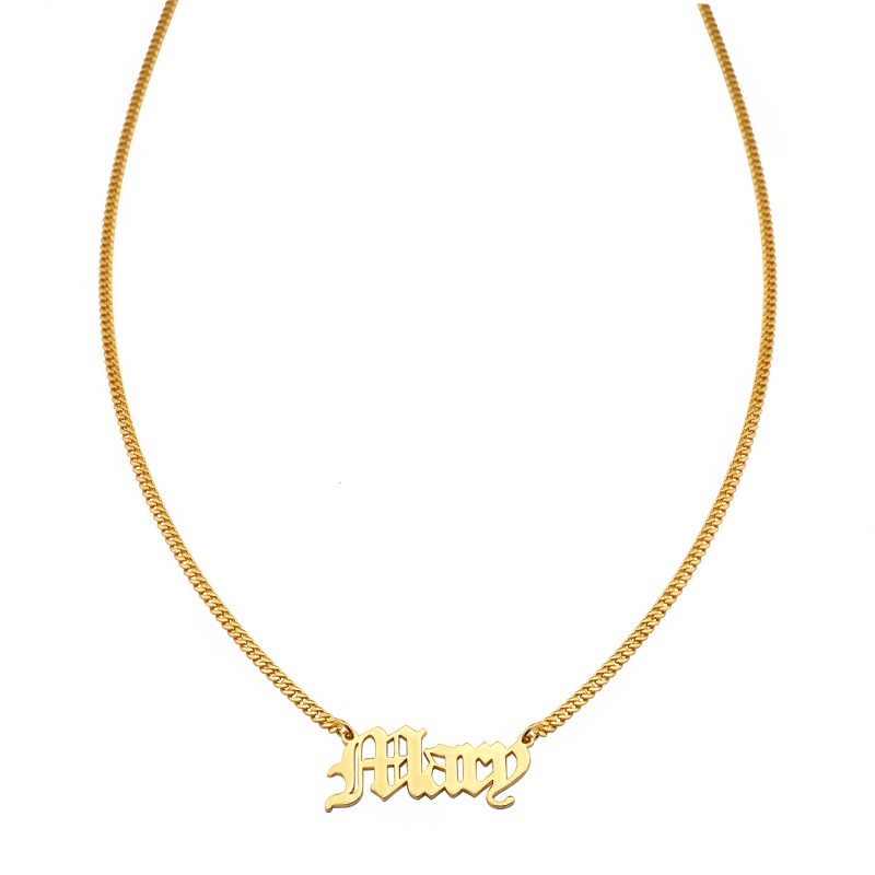 Personalised Name Necklace Gourmet