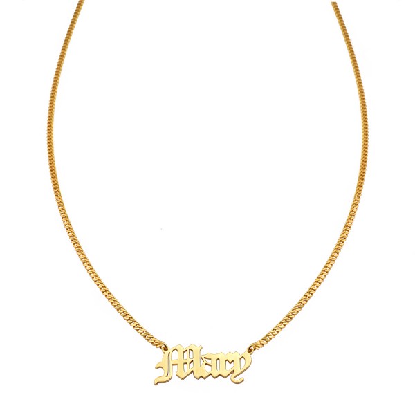 Personalised Name Necklace Gourmet