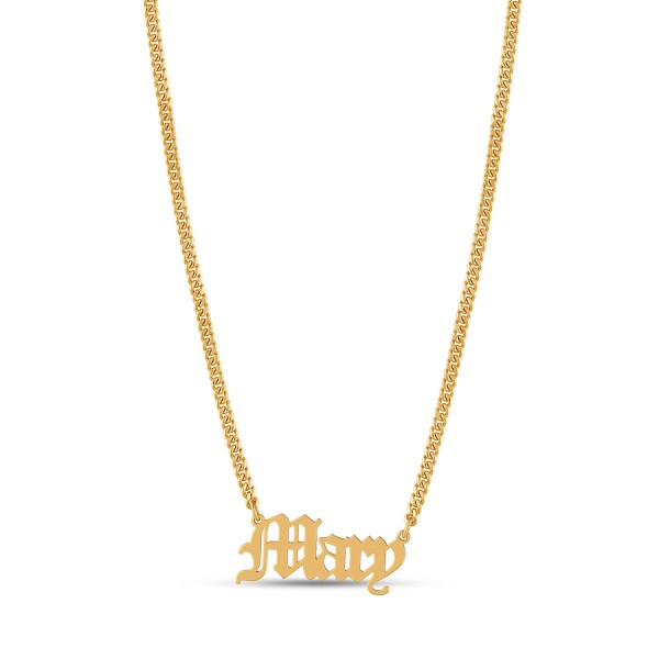 Personalised Name Necklace Gourmet