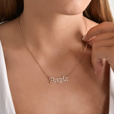 Personalised Name Necklace Force