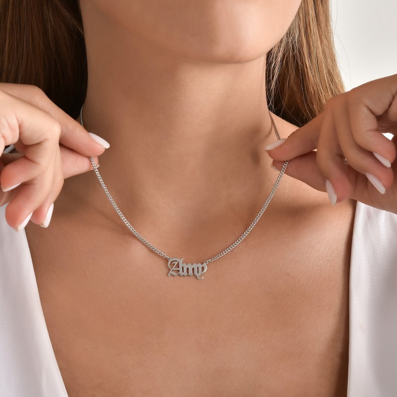 Personalised Name Necklace Gourmet