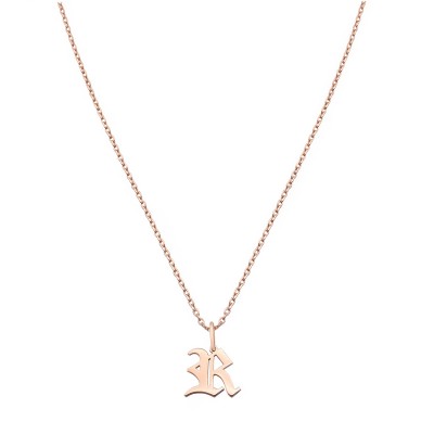 Personalised Letter Necklace Force 2