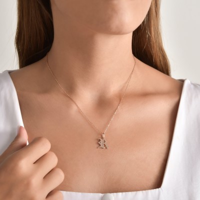 Personalised Letter Necklace Force