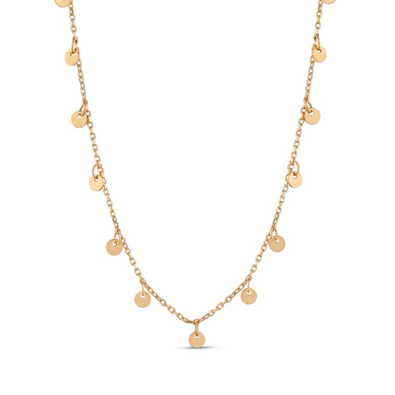 Circle Sequin Necklace