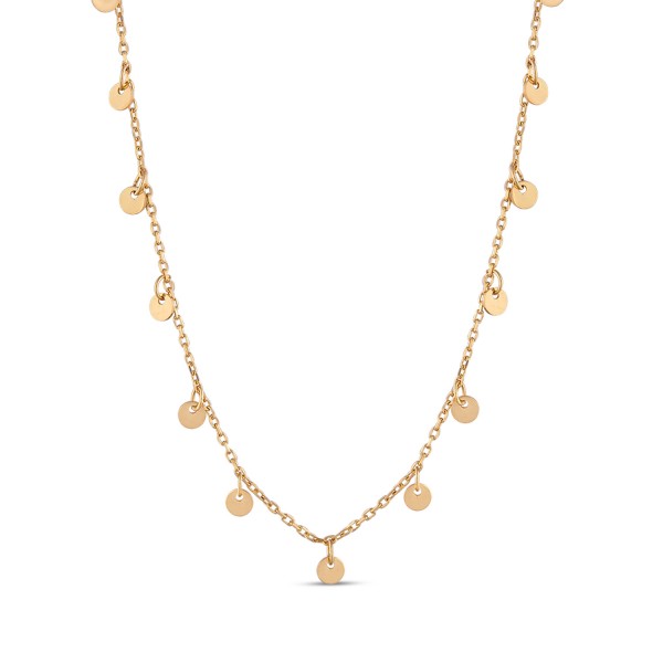 Circle Sequin Necklace