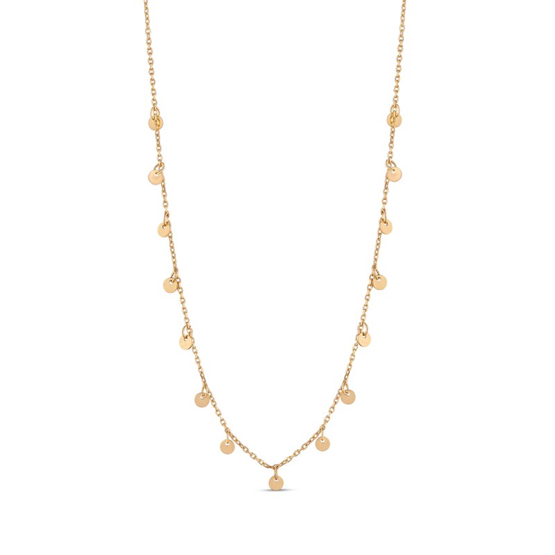 Circle Sequin Necklace