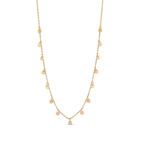 Circle Sequin Necklace