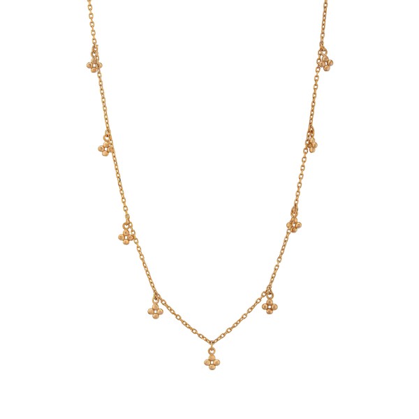 Square Ball Sequin Necklace