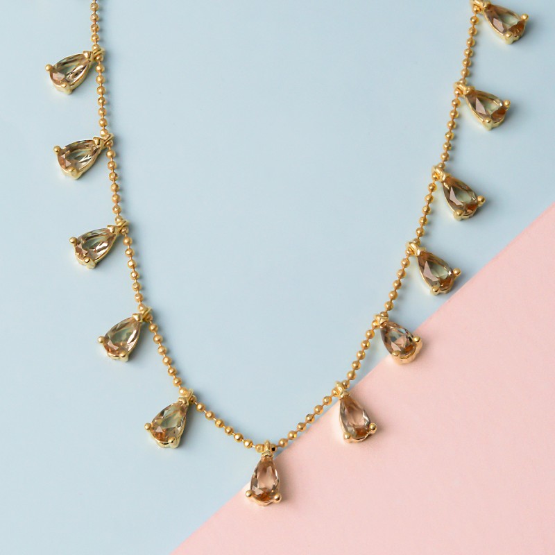 Zultanite Dangle Necklace