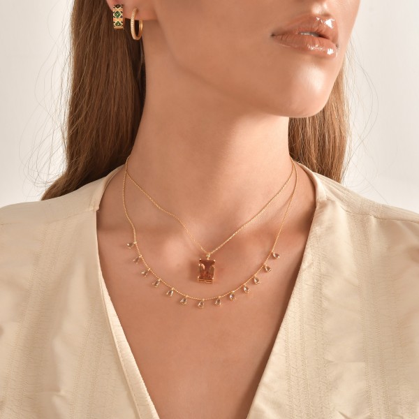 Zultanite Dangle Necklace