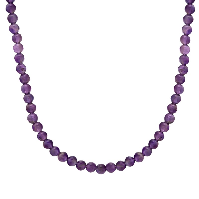 Natural Amethyst Gemstone Choker