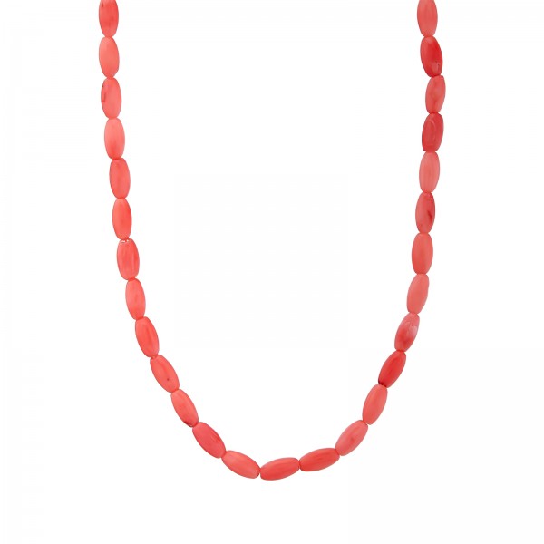 Natural Coral Gemstone Choker