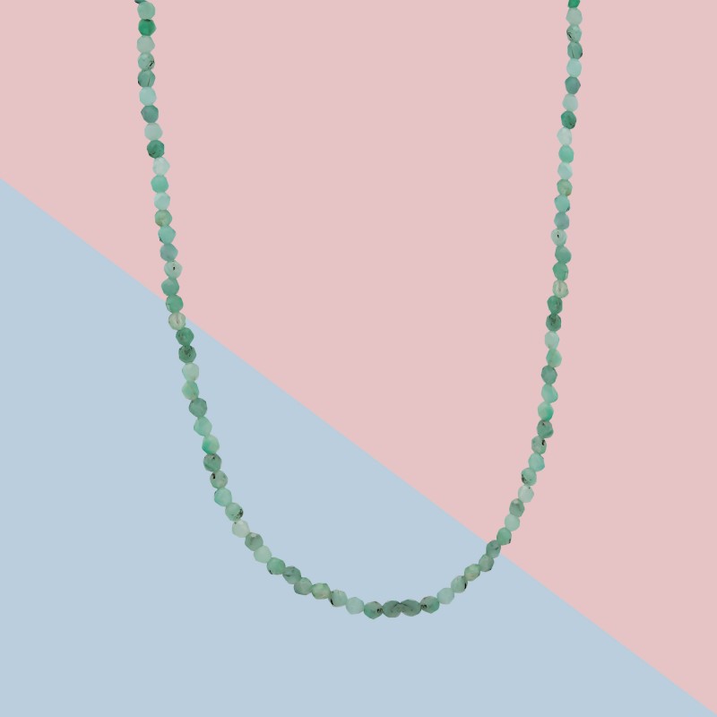 Natural Emerald Gemstone Choker