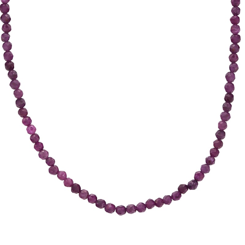 Natural Ruby Gemstone Choker
