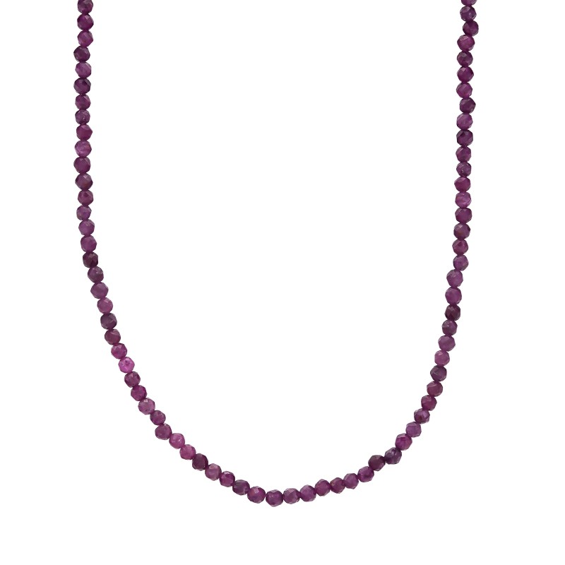 Natural Ruby Gemstone Choker