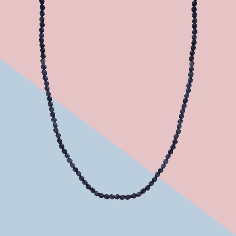 Natural Sapphire Gemstone Choker