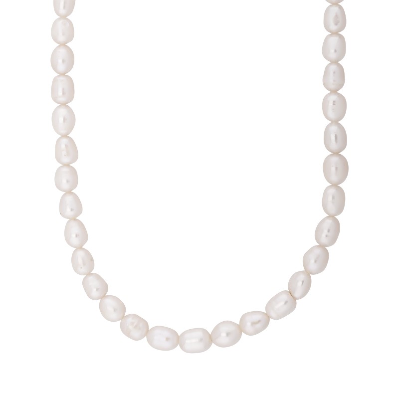 Toggle Clasp Large Pearl Necklace
