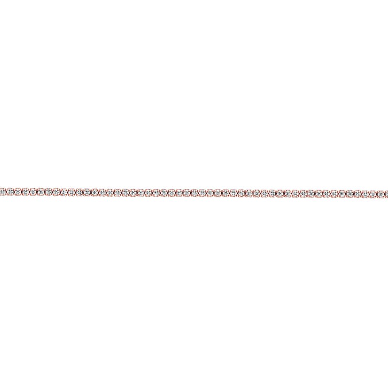 Minimalist White Tennis Bracelet