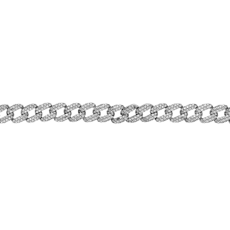 White Cuban Bracelet