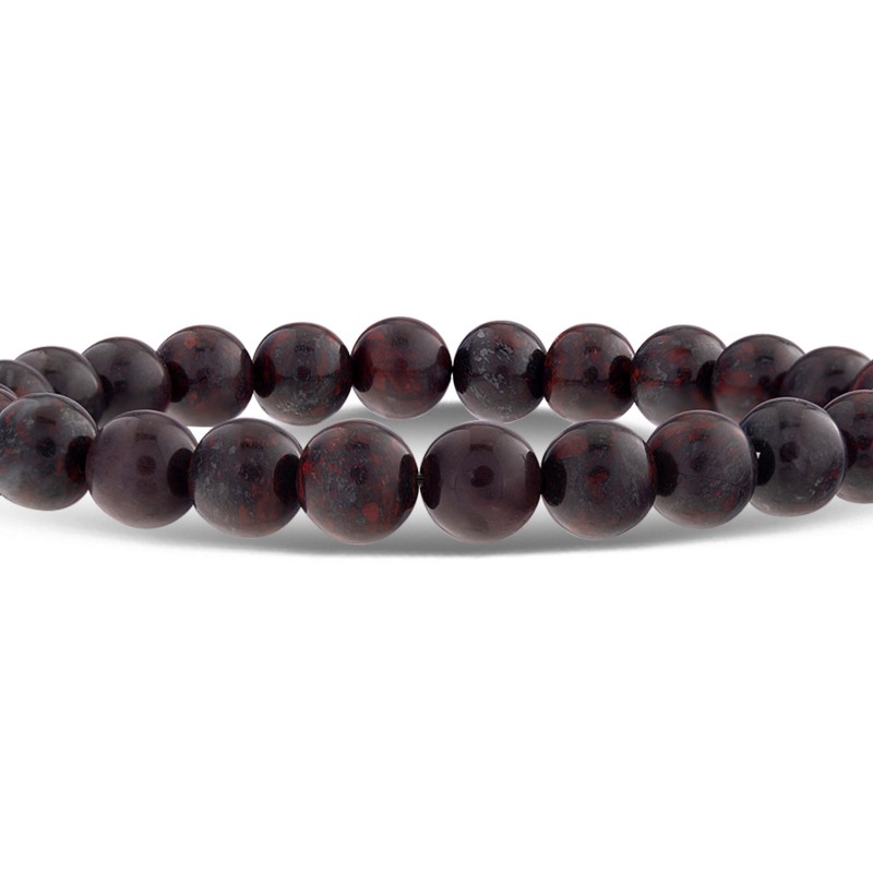 Natural Red Agate Gemstone Bracelet