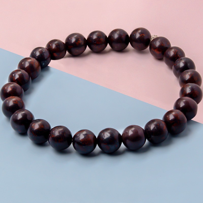 Natural Red Agate Gemstone Bracelet