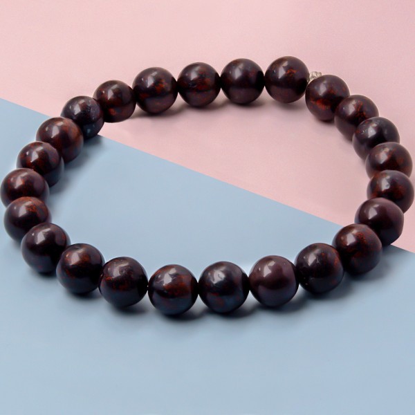 Natural Red Agate Gemstone Bracelet