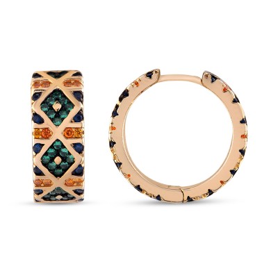 Xanthe Huggie Hoop Earring 2