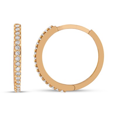 Crystal Hoop Earring 2