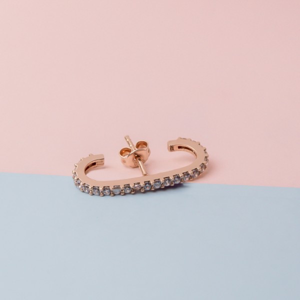 Crystal Stud Earring